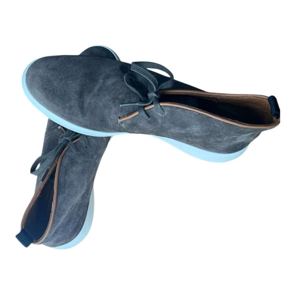 Cole Haan Grand.OS Men’s Suede Chukka Boots Gray Size 10.5‎